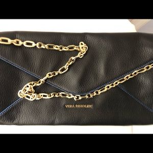 Vera Bradley black leather purse